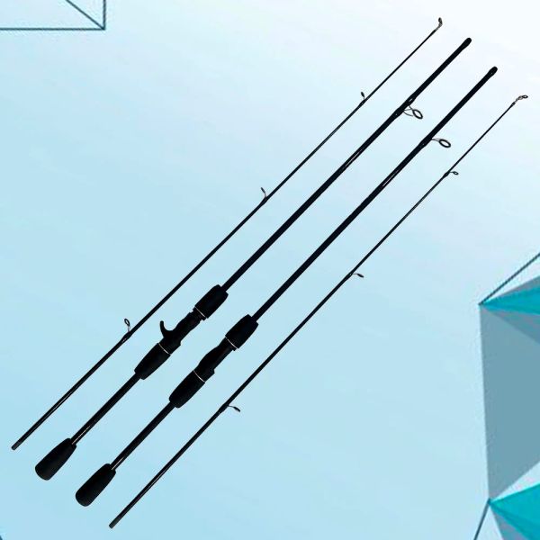 Ruten 1,68 m 1,8 m Spinning Casting Carbon Angelrute 210 g 2 Abschnitte Ruten für Barsch Brassen Forelle Hecht Angeln Licht Spiel langsam Jigging