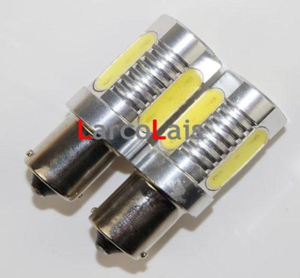 2 x 1156 BA15S 6 W High Power Super Bright Auto LED Turn Brake Rear Bulb Lights Lamp DC 12 v White6210710