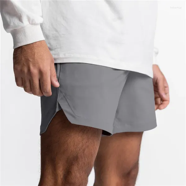 Shorts de corrida masculino, academia, fitness, basquete, secagem rápida, treinamento esportivo, casual, crossfit, futebol, roupas masculinas