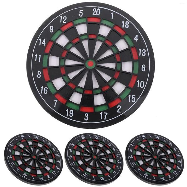 Yastık 4 PCS Dartboard Fincan Mat Otomobili İçecekler İçin Pads Paspaslar Masa Dekor Minyatür