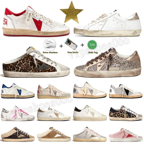 Golden Goose Super-Star Sabot Ball-Star ggdb sneakers GGDB Tasarımcı Goldenstar Ayakkabı Sabot Terlik Kadınlar Erkek Golden Goooose Ball Star  【code ：L】