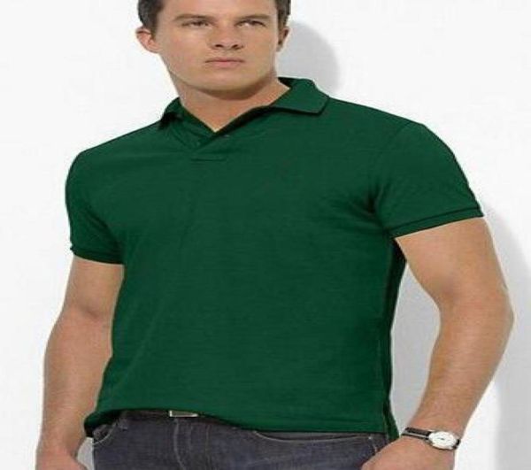 camicia a maniche corte da uomo di alta qualità039s maglietta sportiva casual da uomo camicie da golf 100COTTON grande cavallo PLUS TAGLIA SXXL8546755