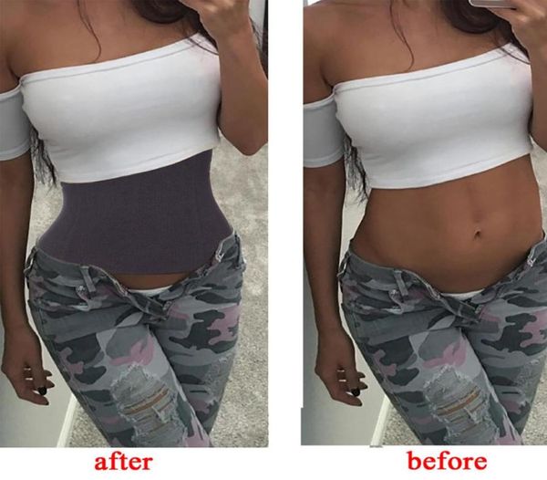 Kadınlar Dikişsiz Bel Eğitmeni Vücut Shapers Bel Cincher Kontrol Korseleri Çözgü Belly Shapewear Karın Yağ Brülör Zayıflama Kemeri İyi Q2264368