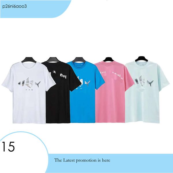 Palm Tişört Tasarımcı Giysileri Palms Melekler Gömlek Erkekler Köpekbalığı Graffiti Gömlek Ayı Tshirt Aşk Göğüs Mektubu Melekler Gömlek Moda 459