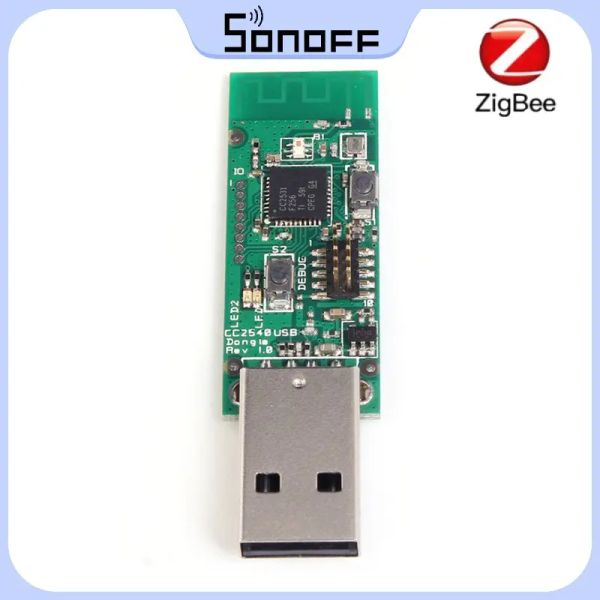 Control Sonoff Zigbee CC2531 Модуль USB-ключа Bare Board Анализатор пакетных протоколов USB-интерфейсный ключ поддерживает BASICZBR3 S31 Lite zb