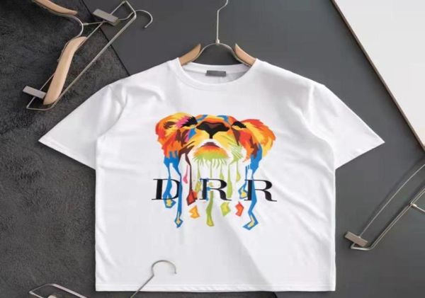 Designer Top Qualität 22DO T-Shirts Herren039er und Frauen039er T-Shirts Frühling Sommer Mode Tiger Print Kurzarm T-Shirts mit Rundhalsausschnitt3399946
