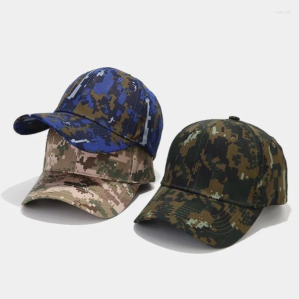 Cappellini a sfera 2024 Primavera Acrilico Camouflage Stampa Casquette Berretto da baseball Cappelli di snapback esterni regolabili per uomini e donne 163