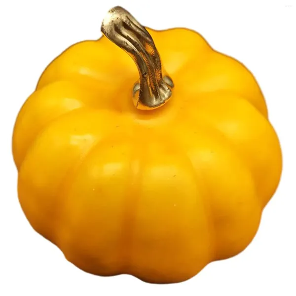 Fiori decorativi Raccolto autunnale Decorazioni di scena Artificiale Grande zucca Zucca Ghianda Bacche Simulazione artigianale fai-da-te Hallowee