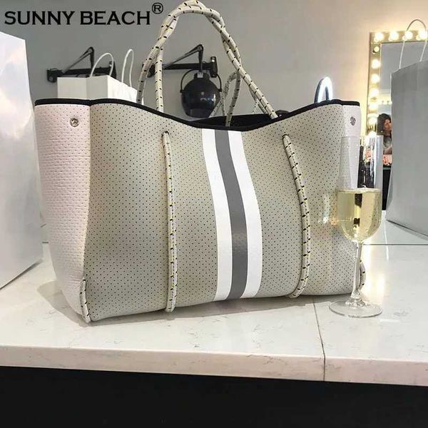 Abendtaschen Sunshine Beach Fashion Große zusammengesetzte amerikanische Damen-Luxus-Umhängetasche Neopren-Bolsas Damen-Reisen Tägliche Handtasche Büro J240301