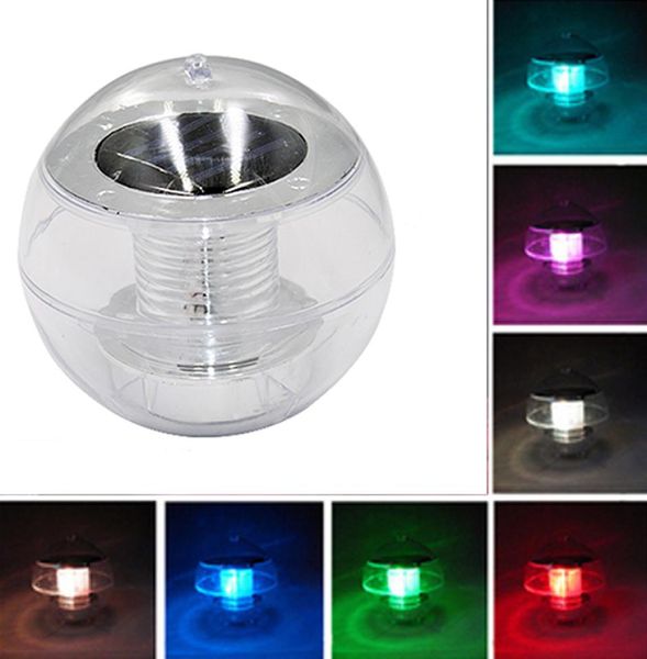 Solar-Wasserbleichlicht, wasserdichte LED-Poolbeleuchtung, Lichter für festliche Atmosphäre, Gelb, Rot, Weiß, Grün, Blau, bunt2376285