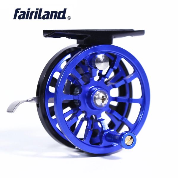 Carretilhas 2021New Full AluminumIce Fishing Reel 60mm Direita / Canhota Roda de Jangada de Peixe Ice Fly Winter Fishing Vessel Roda Ultraleve