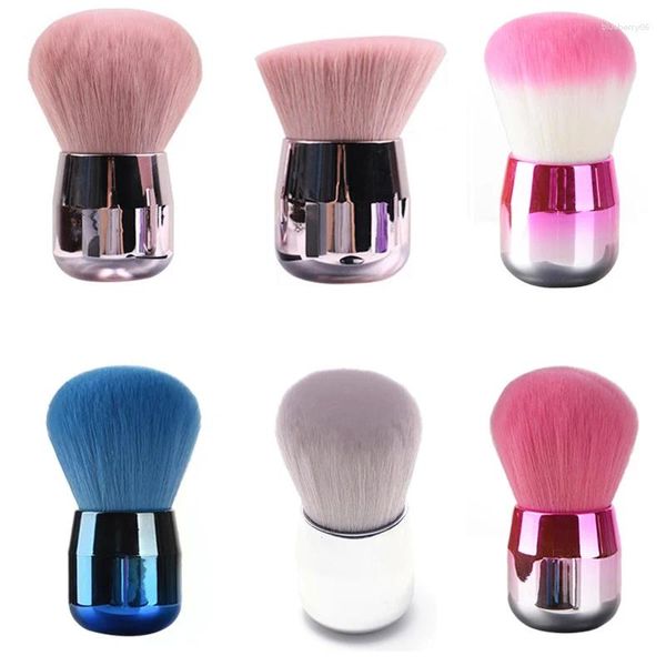 Nagelbürsten 1PCS Profis Nägel Kunst Pilz Pinsel Runde Farbe Gel Staub Reinigung Make-Up Maniküre Zubehör Ausrüstung Werkzeuge