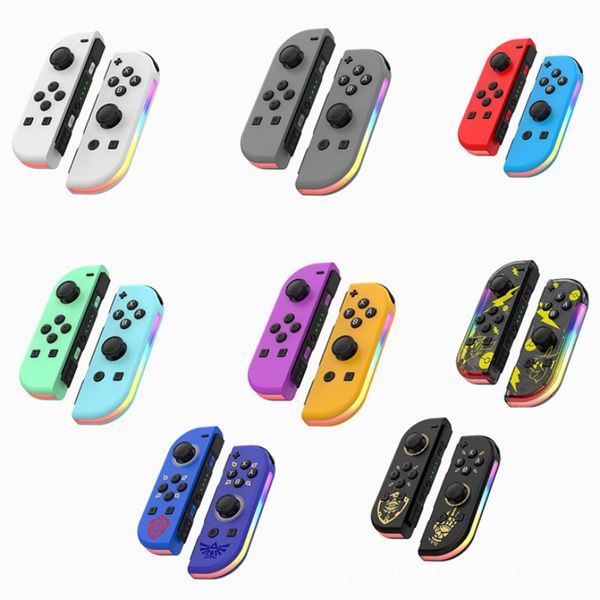 Drahtloser Bluetooth-Pro-Gamepad-Joystick für Nintendo Switch-Konsole/NS Wireless-Griff Joy-Con-Switch-Gamecontroller mit linkem und rechtem Griff und Einzelhandelsverpackung