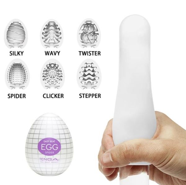 Vagina realista homens masturbação ovo silicone macio apertado buceta 6 modelos eróticos brinquedos adultos estimulador massageador prazer device9403647