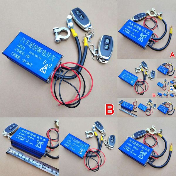 Neues neues neues Autobatterie-Trennschaltersystem, Fernbedienung, Stromabschaltung, auslaufsicherer Isolator, 12 V Fahrzeug