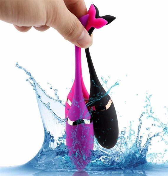 Massaggio telecomando senza fili vibratore giocattoli del sesso per le donne palla vaginale Gspot massaggio clitoride USB ricarica mutandine vibranti Eg8998164