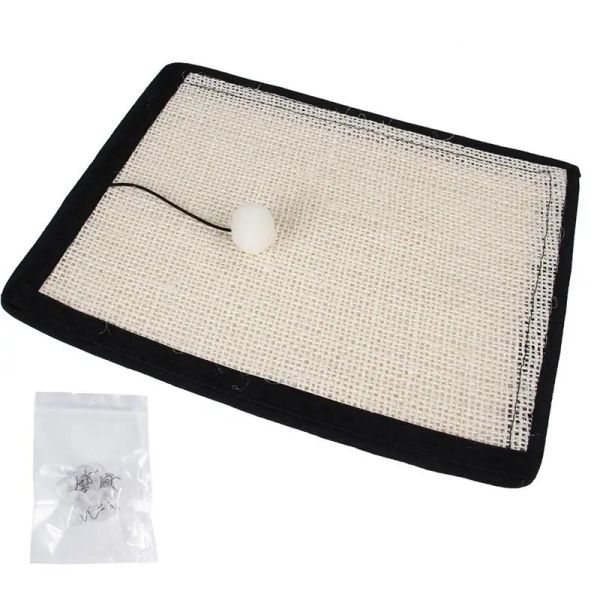 Brinquedos para animais de estimação gato scratch guard esteira sisal brinquedo gatos arranhando post móveis sofá garra protetor almofadas para cadeiras de mesa sofá pernas corrimão