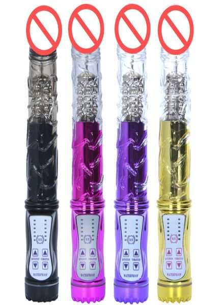 Colorato multi velocità funzione vibratori del coniglio vibratori Gspot rotazione vibratore del vibratore stimolazione del clitoride giocattoli del sesso per le donne2142955