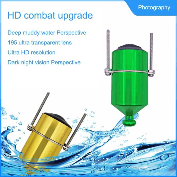 Finders Cable IP68 Câmera subaquática profunda 12 Câmera de tubo LED 2.0MP Câmera de inspeção de vídeo HD AHD TVI CVI CVBS
