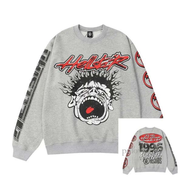 Homem Hellstars Punk Hoodie Designer Camiseta Elástica Sweatpants Summer Fashion Sportswear Set Hellstars 914