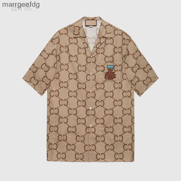 T-shirt da uomo Camicie di design di lusso Camicia con stampa geometrica di moda Camicie floreali Hawaii da uomo a maniche corte Varietà di tendenza 240301