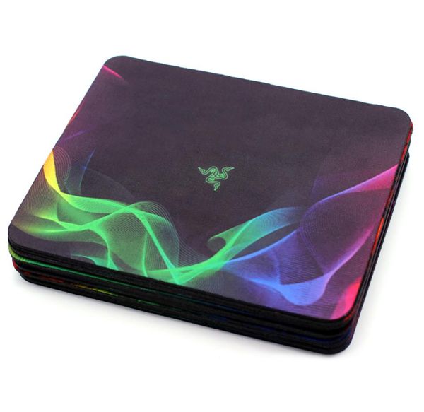 Novo razer engrossado gaming mouse pad 240x200x2mm costura mouse pads esteira para computador portátil tablet pc dhl fedex4984819