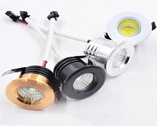 Mini-LED-Spot-Downlights, COB, 3 W, dimmbares Licht, 110 V, 220 V, Schnittloch 30 mm, für Deckenschränke, Chowcase, Loft-Dekorationen 8516260