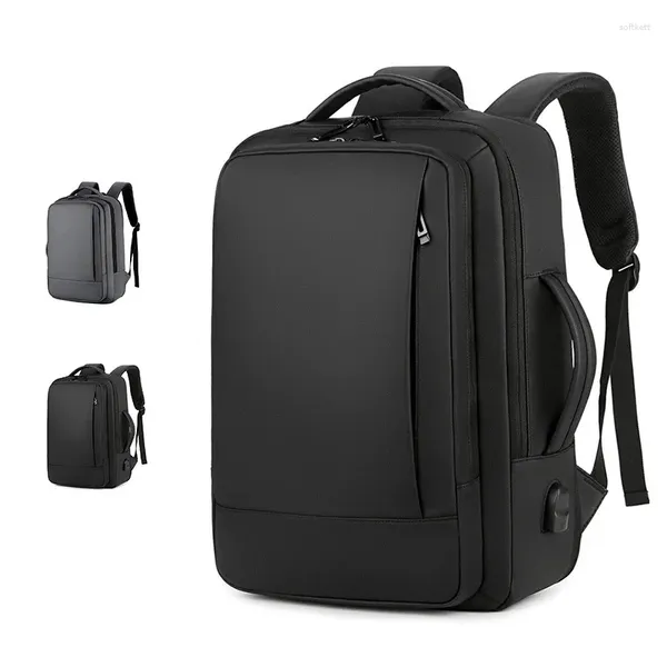 Rucksack Chikage Multifunktionale Herren-Lade-Business-Portable Dual-Purpose-Hochwertige Persönlichkeit Laptop-Tasche