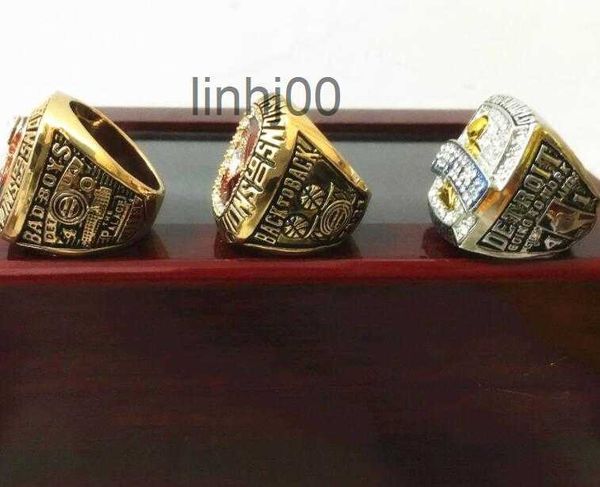 Anéis de banda Fanscollection 2004 1990 1989 Campeonato Pistons Wolrd Champions Basketball Team Ring Sport Souvenir Fa208pz20wX8PC