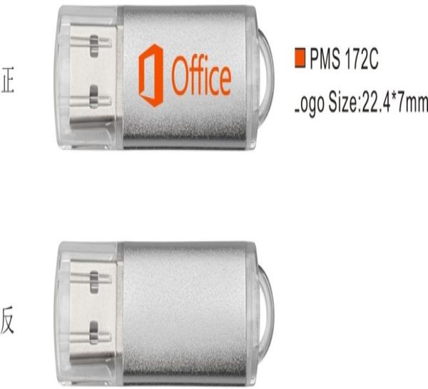 Bulk 50 pz Stampato logo personalizzato USB 20 Flash Drive 1G 2G 4G 8G 16G Rettangolo Inciso Personalizza Memory Stick Pendrive per Compu6435435