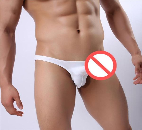 Sexy Erotische Männer Unterwäsche Homosexuell Briefs U Convex Big Penis Pouch Design Männer Nylon Slips für Mann Bikini Unterhose SJJ345003446