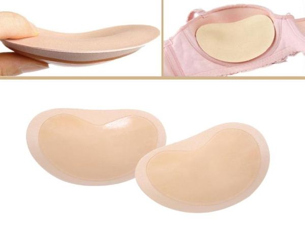 1 par sexy capa de mamilo pasties inserções de silicone almofada de mama feminino auto adesivo push up um size3455304