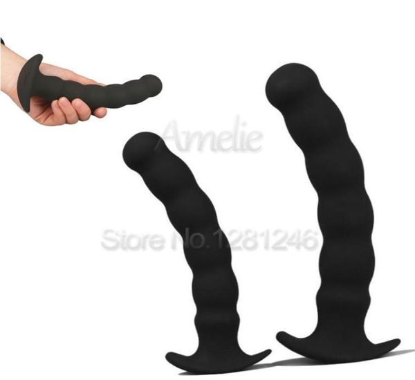Boyut SL vidası silikon anal boncuklar gerçekçi yapay penis anal eğitmen mastürbasyon popo fiş erotik seks oyuncak kadın erkek gay y9385040