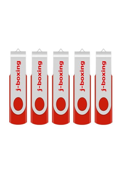 Rosso 5PCSLOT 1G 2G 4G 8G 16G 32G 64G Unità flash USB rotanti Flash Pen Drive Archiviazione memory stick ad alta velocità per computer portatile9324968