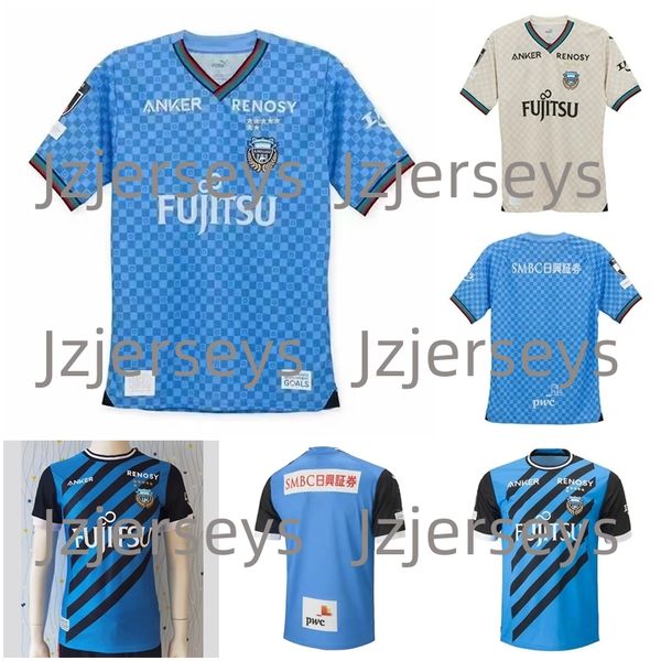 24 25 Kawasaki Frontale Ryota Mens Soccer Maglie Versione giocatore Kurumaya Yu Yamane All Away Shirts Short Short Short Shortle Football Uniforms