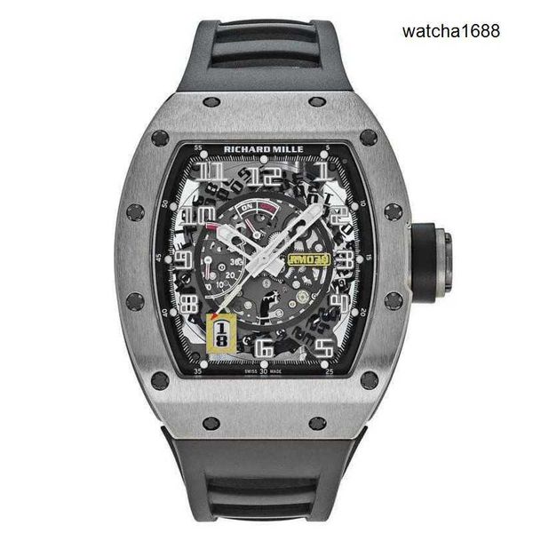 Berühmte Armbanduhren Beliebte Armbanduhren RM Watch RM030 Herrenuhr mit deklarierbarem Rotor aus Titanlegierung RM030 T8