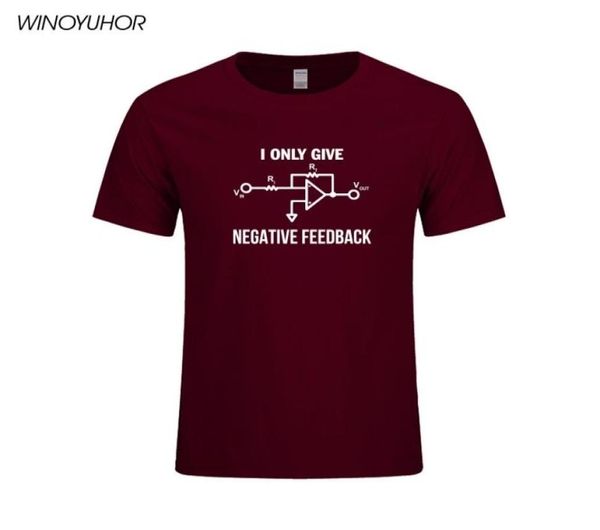 ICH Geben Negatives Feedback Computer Ingenieur T-shirt Männer Neue Sommer Baumwolle Kurzarm T Shirt Lustige Print T Shirt Camisetas 21034214178