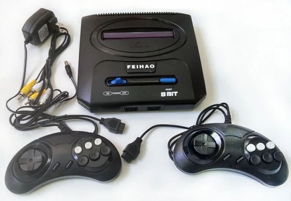 Spieler NEUE Retro-TV-Videospielkonsole für 8-Bit-Spiele für Nes-Spiele mit zwei Gamepads und geschenkter 500-in-1-Kassette, alle Spiele anders