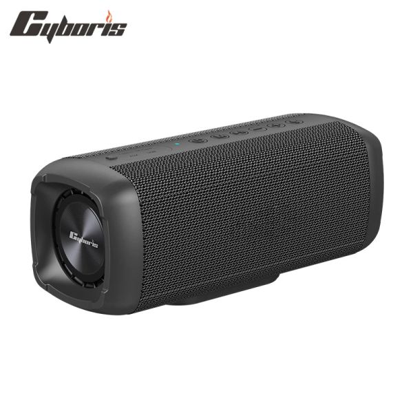 Speakers S6 Tragbarer kabelloser Bluetooth-Lautsprecher, HiFi-Soundeffekt, IPX7 wasserdichte Bluetooth-Lautsprecher, 24-Stunden-Spielzeit für Party, Camping