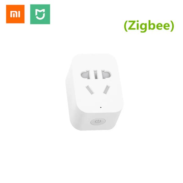 Steuern Sie Xiaomi Mi Mijia ZigBee Smart Socket WiFi APP Wireless Control Switches Timer Plug für die Arbeit mit Mi Home App ohne Paket