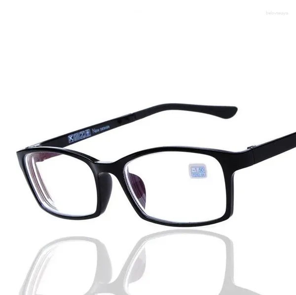 Оправы для солнцезащитных очков, качественные законченные очки для близорукости, очки для женщин и мужчин, студенческая оправа для очков, степень Óculos (от -100 до -400)