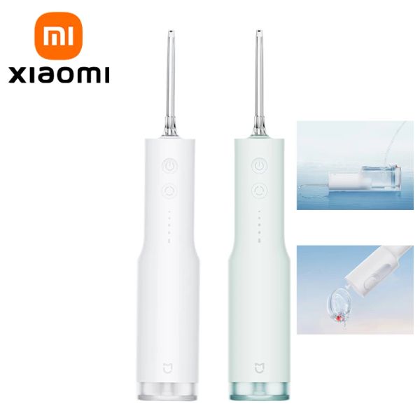 Controllo Xiaomi Mijia F300 DENTALE IRRIGATORO ORALE PORTATALE PER DEI IRRIGATORI FLOCCHER CALCULI CALCULI BUCALI DEGLI DEGLI ACCOLI DI ACCOLARE ORAL