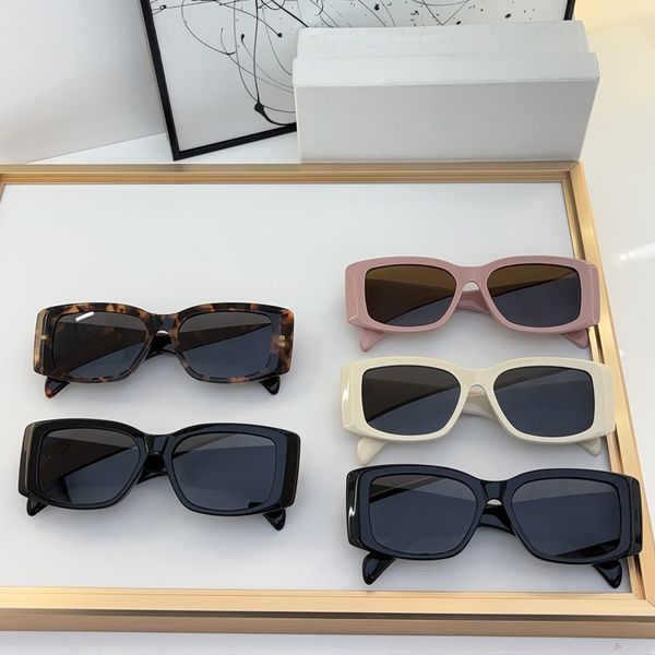 CL40282U 2024 Neue Damen-Sonnenbrille, klassische Trend-Sonnenbrille, Adumbral Herrenmode-Stil, großer Vollrahmen, UV400, schützt die Augen, Brillenglas mit Box und Etui