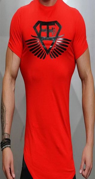 2018 jahr Neue Men039s Fitness Body Engineers Marke Sommer Starker Und Schöner Mann Unregelmäßige Runde Kragen T-shirt Mit Kurzen sle9513067