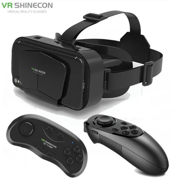 Dispositivi Occhiali VR 3D G10 IMAX Schermo gigante Scatola per realtà virtuale Google Casco in cartone per smartphone da 4,77