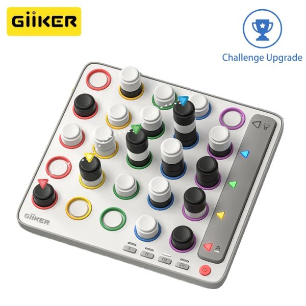 Controlla Giiker Smart Four Connected Gioco 3D Space Challenge Educazione logica Crea calcola giocattoli interattivi per bambini Regali per bambini