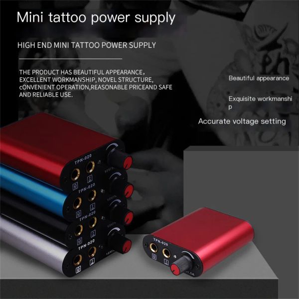 Versorgung Mini Tattoo Netzteil Professionelle Ausrüstung Stromquelle Für Rotary Tattoo Maschine Gun Tattoo Zubehör Liefert