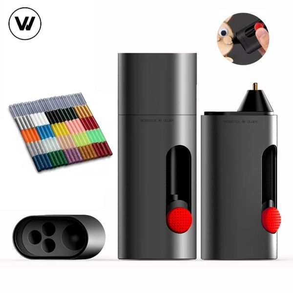 Control Wowstick Penna per colla a caldo elettrica senza fili 2000mAh TypeC Penna per colla ricaricabile per fai da te Arte artigianale Riparazioni rapide Sigillatura