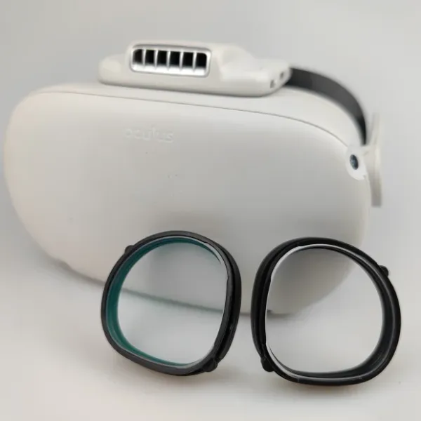 Dispositivos para oculus quest2 lente de miopia óculos magnéticos anti luz azul desmontagem rápida proteção vr acessórios de prescrição