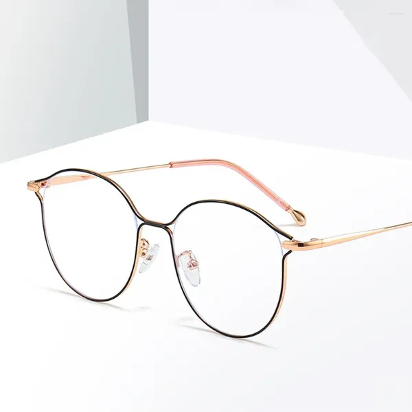 Sonnenbrille Mode Marke Designer Cat Eye Brille Rahmen Frauen Myopie Optische Brillen Klare Linse Frau Brillen Weiblich